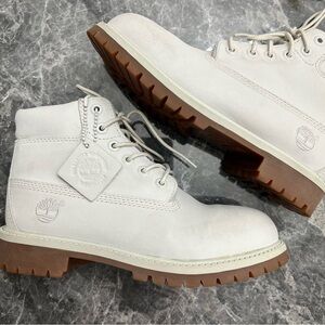 Timberland Kids White Boots